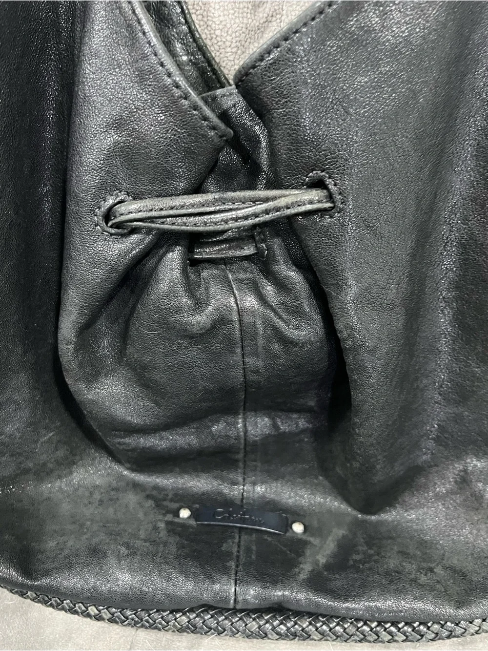 Cole Haan Leather Hobo Bag